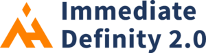 Omedelbar Definity 2.0-logotyp